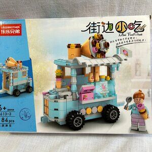 Lelebrother Bricks Ice Cream Truck Kit New Sealed USA Seller 184 pcs